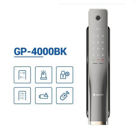 Khoá cửa vân tay Solity GP-4000BK